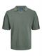 JORLINEN BLEND KNIT SS POLO SN laurel wreath