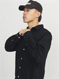 JORMARGATE OXFORD SHIRT LS BF LN black