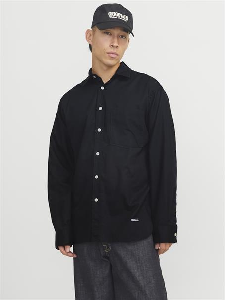 JORMARGATE OXFORD SHIRT LS BF LN black