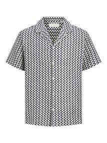 JORMONTAUK CROCHET SHIRT SS SA26 LN sky captain