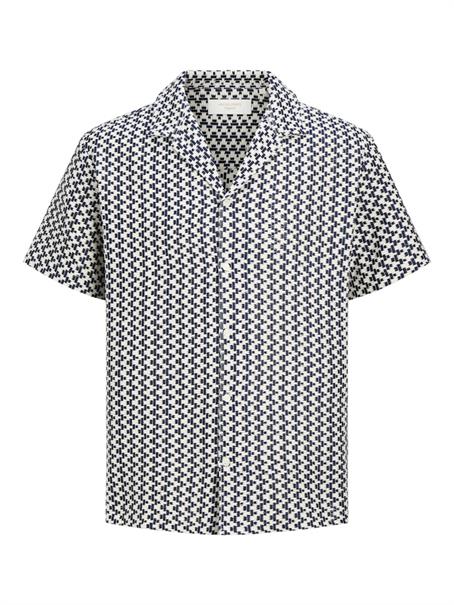 JORMONTAUK CROCHET SHIRT SS SA26 LN sky captain