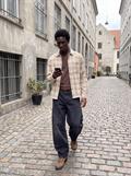 JORMONTREAL BOXY CHECK SHIRT LS feather gray