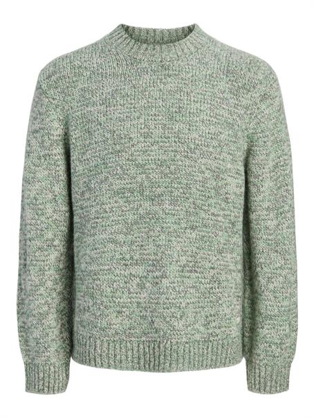 JORMONTREAL KNIT TWISTED CREW NECK shale green