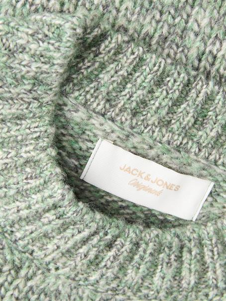 JORMONTREAL KNIT TWISTED CREW NECK shale green