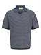 JORNANTUCKET KNIT SPLIT NECK POLO SA26 odyssey gray