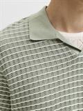 JORNANTUCKET KNIT SPLIT NECK POLO SA26 seagrass