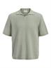 JORNANTUCKET KNIT SPLIT NECK POLO SA26 seagrass
