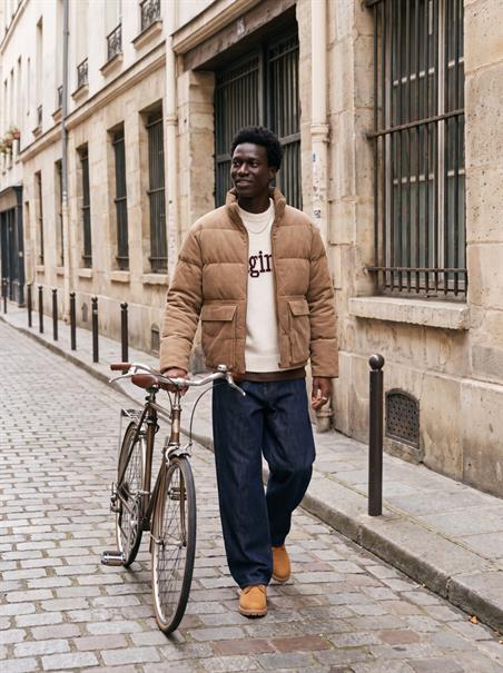 JORNORREBRO CORDUROY PUFFER JACKET BF amphora