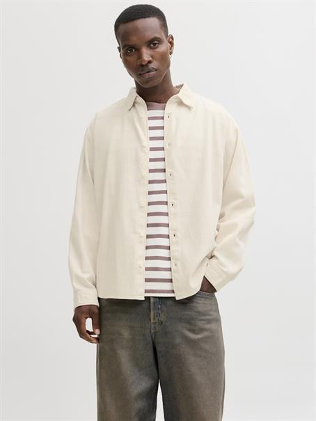 JORNORREBRO DENIM SHIRT LS SN ecru