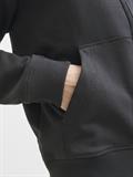 JORNORREBRO EMB SWEAT ZIP HOOD NOOS black