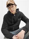 JORNORREBRO EMB SWEAT ZIP HOOD NOOS black