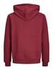 JORNORREBRO EMB SWEAT ZIP HOOD NOOS tibetan red