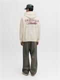JORNORREBRO TYPO BACK SWEAT HOOD SN antique white2