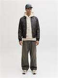 JORNORREBRO TYPO BACK SWEAT HOOD SN antique white2