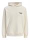 JORNORREBRO TYPO BACK SWEAT HOOD SN antique white2