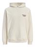 JORNORREBRO TYPO BACK SWEAT HOOD SN antique white2