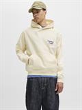 JORNORREBRO TYPO BACK SWEAT HOOD SN antique white