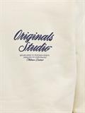 JORNORREBRO TYPO BACK SWEAT HOOD SN antique white