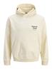 JORNORREBRO TYPO BACK SWEAT HOOD SN antique white