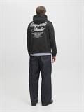 JORNORREBRO TYPO BACK SWEAT HOOD SN black