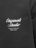 JORNORREBRO TYPO BACK SWEAT HOOD SN black