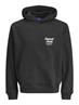 JORNORREBRO TYPO BACK SWEAT HOOD SN black