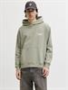 JORNORREBRO TYPO BACK SWEAT HOOD SN seagrass