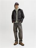 JORNORREBRO TYPO BACK SWEAT HOOD SN seagrass