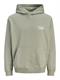 JORNORREBRO TYPO BACK SWEAT HOOD SN seagrass