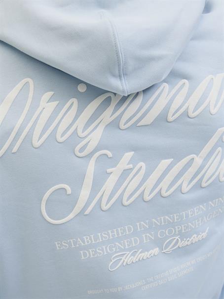 JORNORREBRO TYPO BACK SWEAT HOOD SN skyway