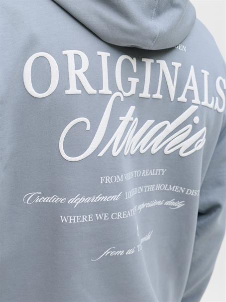 JORNORREBRO TYPO BACK SWEAT HOOD SN tradewinds