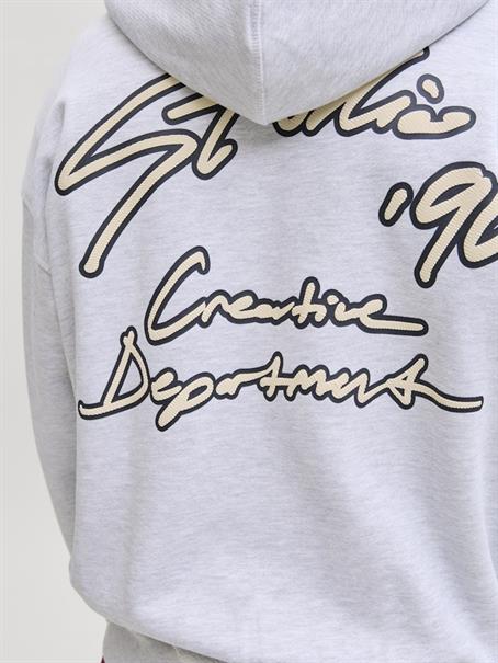 JORNOSTALGIA TYPO SWEAT HOOD bright white