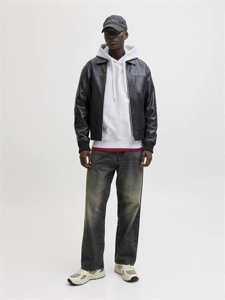 JORNOSTALGIA TYPO SWEAT HOOD bright white