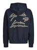 JORNOSTALGIA TYPO SWEAT HOOD sky captain