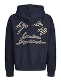 JORNOSTALGIA TYPO SWEAT HOOD sky captain