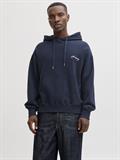JORNOSTALGIA TYPO SWEAT HOOD sky captain