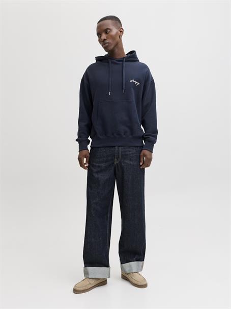 JORNOSTALGIA TYPO SWEAT HOOD sky captain