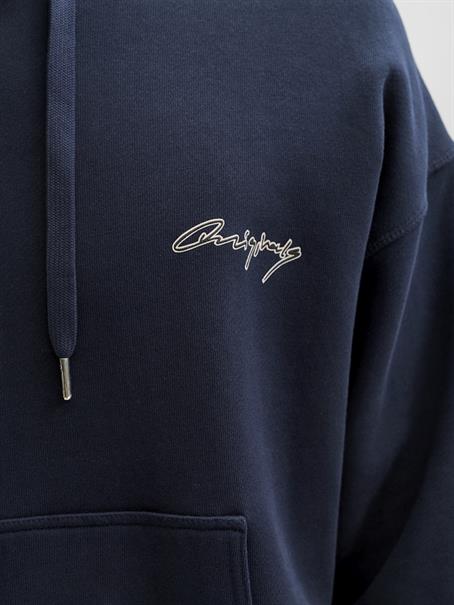 JORNOSTALGIA TYPO SWEAT HOOD sky captain
