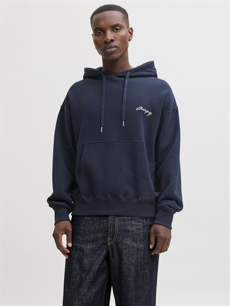 JORNOSTALGIA TYPO SWEAT HOOD sky captain