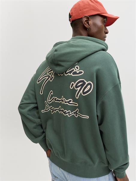 JORNOSTALGIA TYPO SWEAT HOOD sycamore