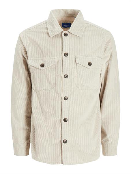 JOROLLIE CORDUROY WOODSIDE OVERSHIRT LN moonbeam