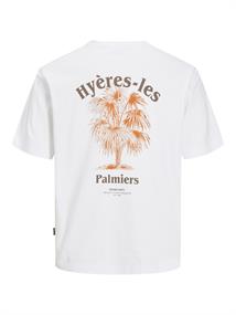 JORPAROS EASTER SKETCH TEE SS CREW N LN bright white