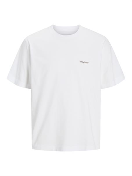 JORPAROS EASTER SKETCH TEE SS CREW N LN bright white