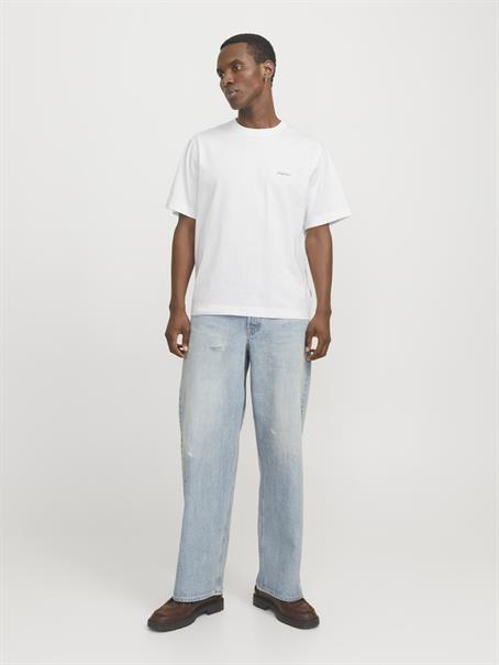 JORPAROS EASTER SKETCH TEE SS CREW N LN bright white