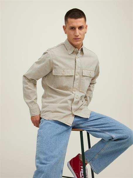 JORPHLAKE OVERDYED SHIRT LS peyote