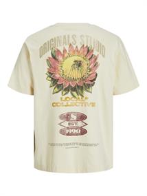 JORRETIRO BACK TEE SS CREW NECK SE25 antique white