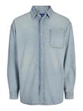 JORSANTORINI DENIM SHIRT LS SN blue denim
