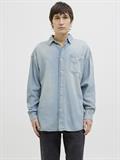 JORSANTORINI DENIM SHIRT LS SN blue denim