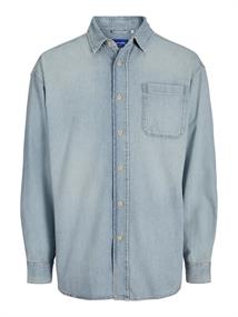 JORSANTORINI DENIM SHIRT LS SN blue denim