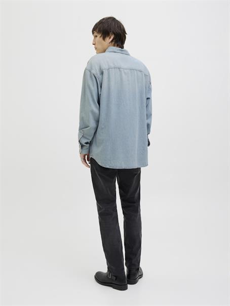 JORSANTORINI DENIM SHIRT LS SN blue denim